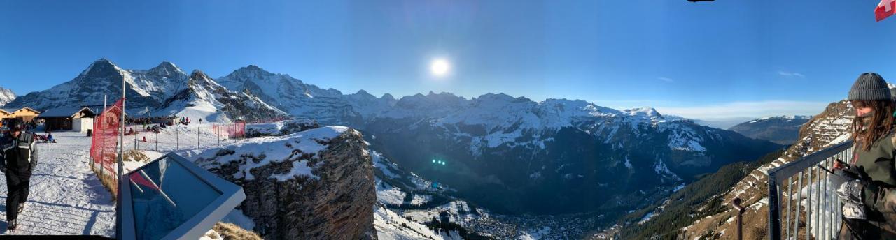Eiger, Jungfrau, Luxury Garden Apartment 格林德瓦 外观 照片